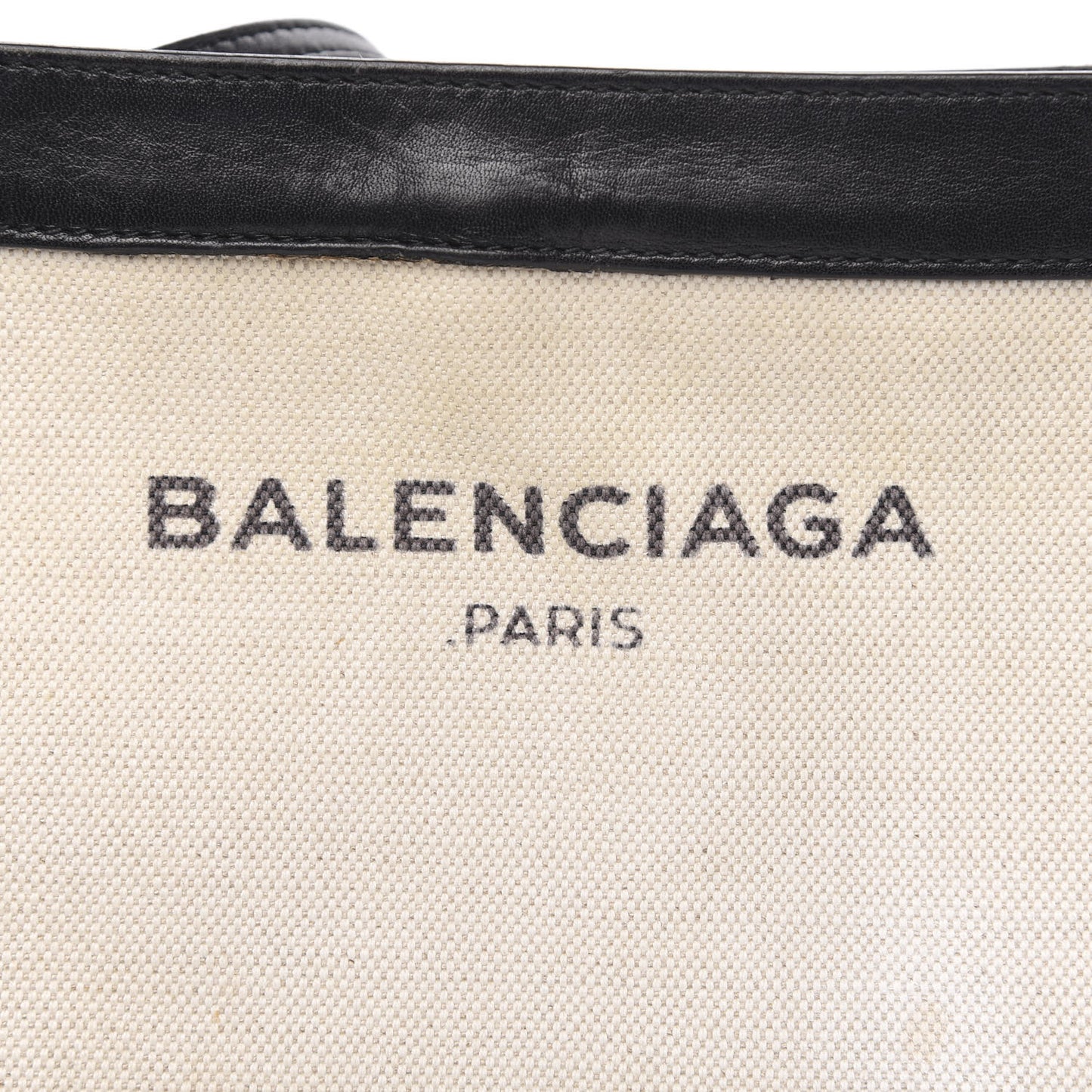 Cotton Canvas Pochette Crossbody Bag Black