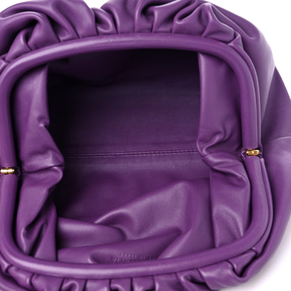 Bottega Veneta Calfskin Teen Pouch Eggplant 5 of 8