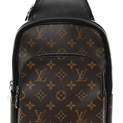 Louis Vuitton Monogram Macassar Avenue Sling Bag NM 6 of 8