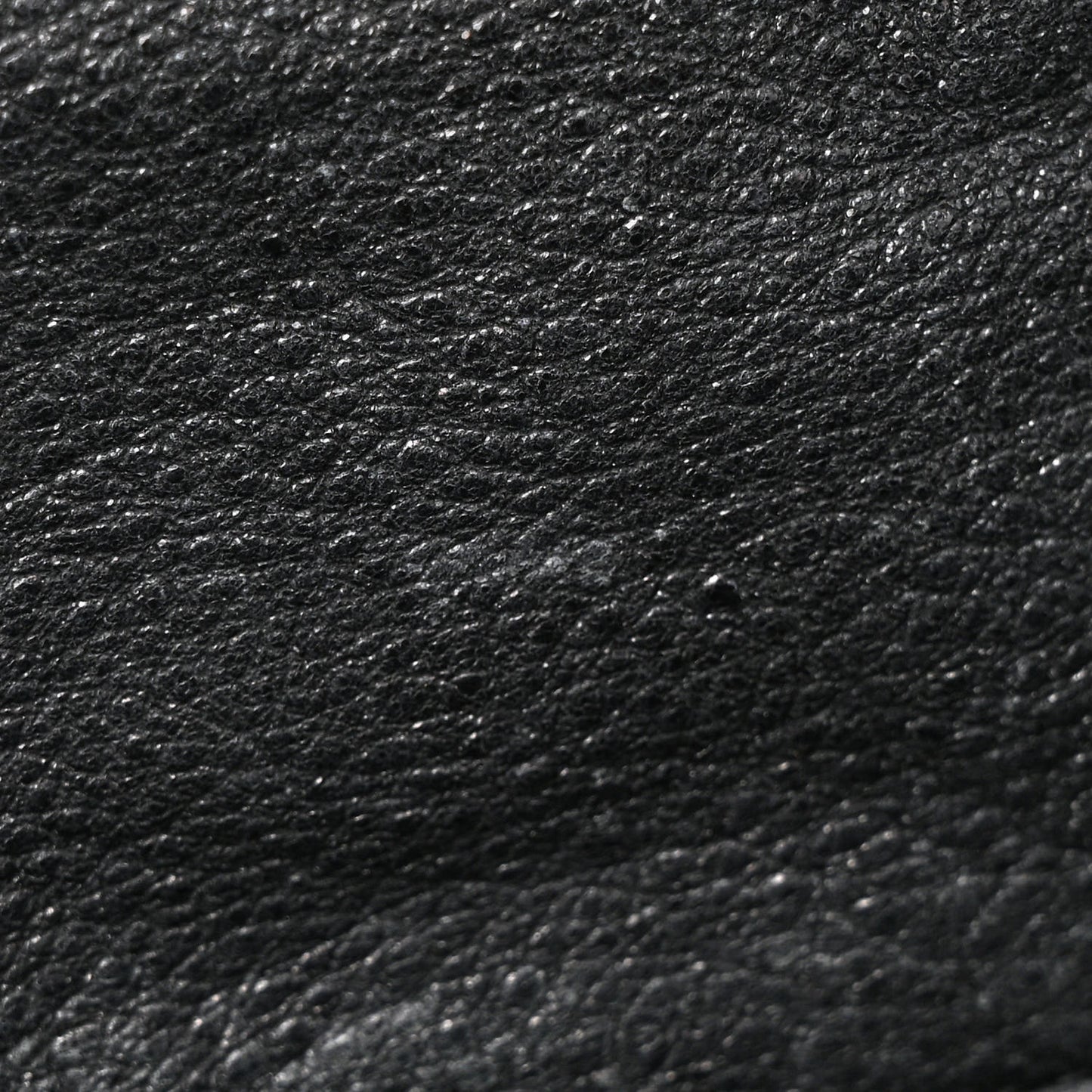 Washed Calfskin Tote Black