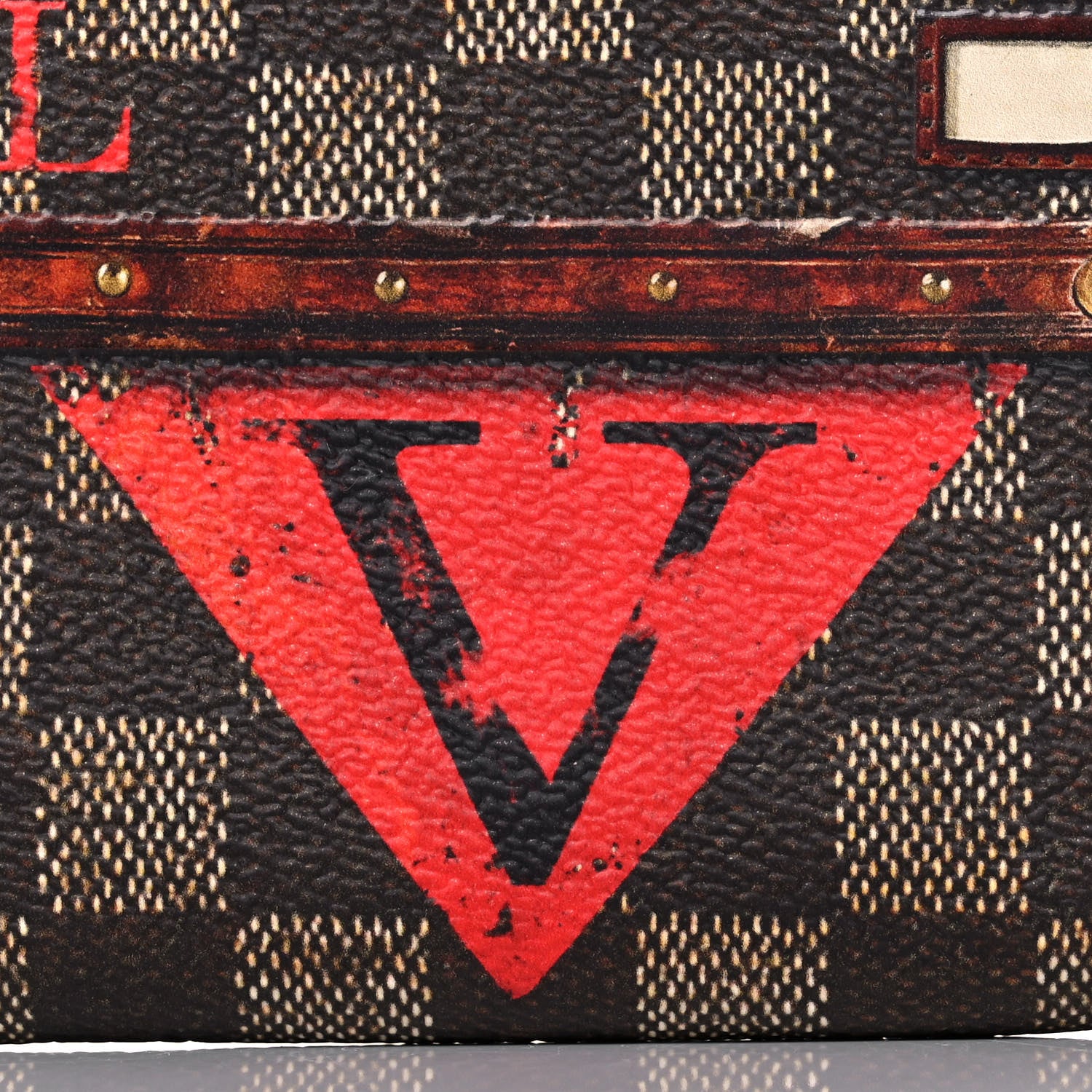 Louis Vuitton Transformed Damier Ebene Time Trunk Zippy Coin Purse 7 of 10