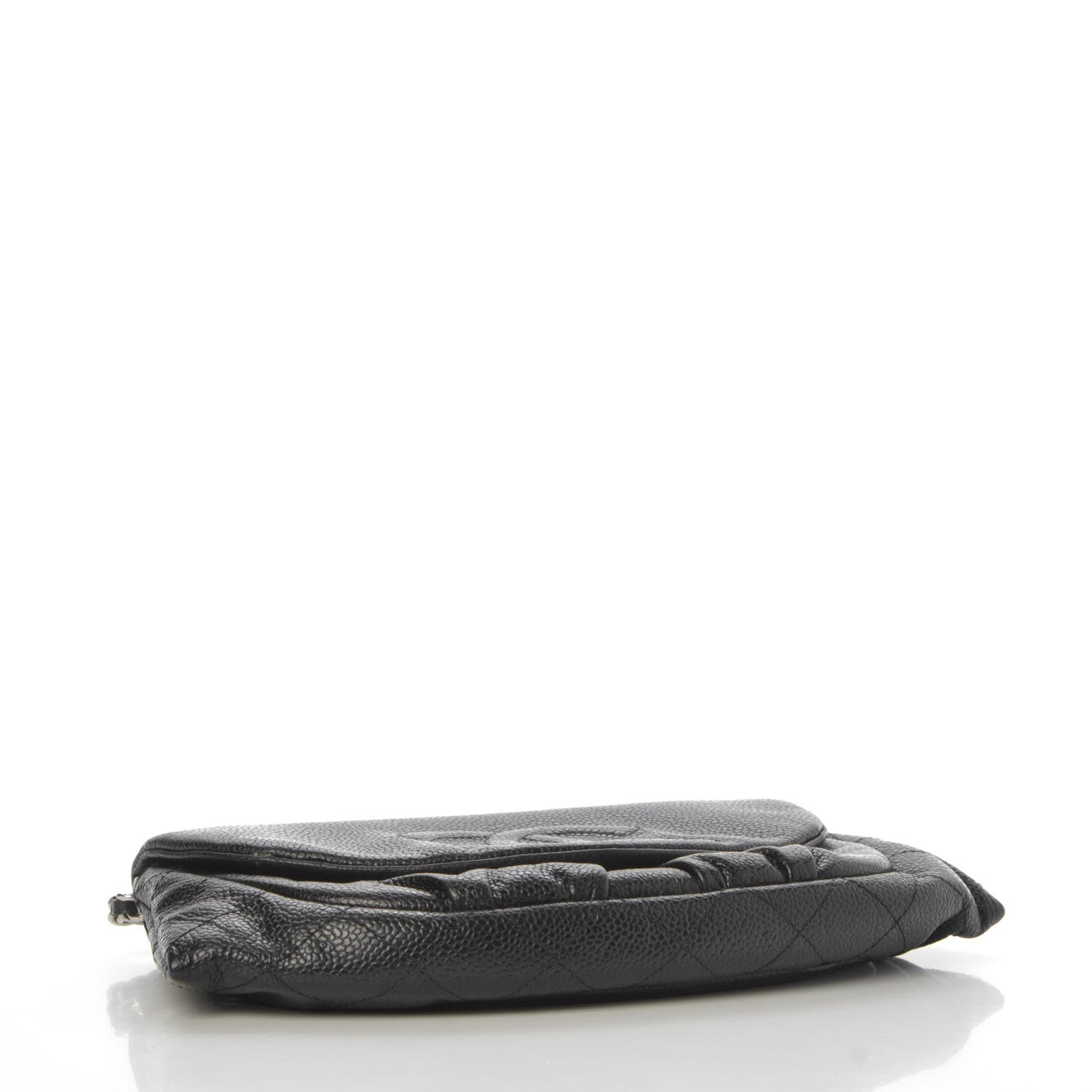Chanel Caviar Half Moon Wallet On Chain WOC Black 4 of 10