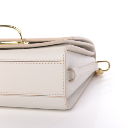 Alexander McQueen Calfskin The Story Shoulder Bag Deep Ivory 9 of 10