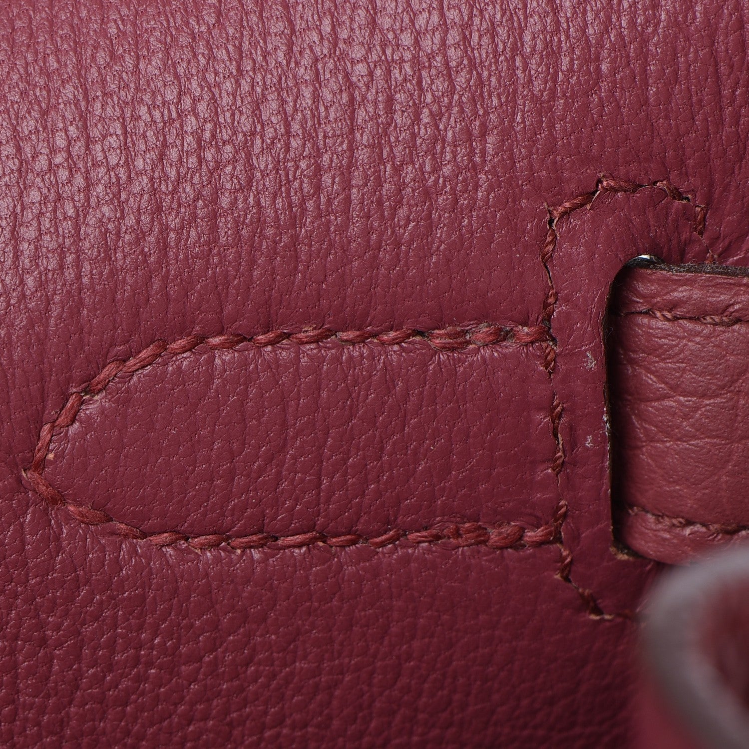 Hermes Taurillon Clemence Birkin 35 Bois de Rose 15 of 34