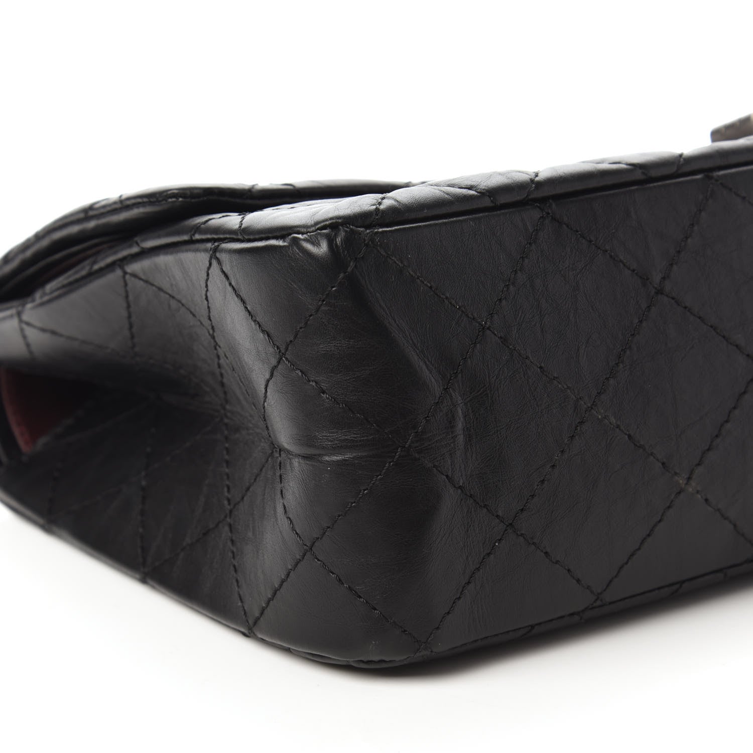 Chanel Aged Calfskin Quilted 2.55 Reissue 227 Flap Black 6 of 11