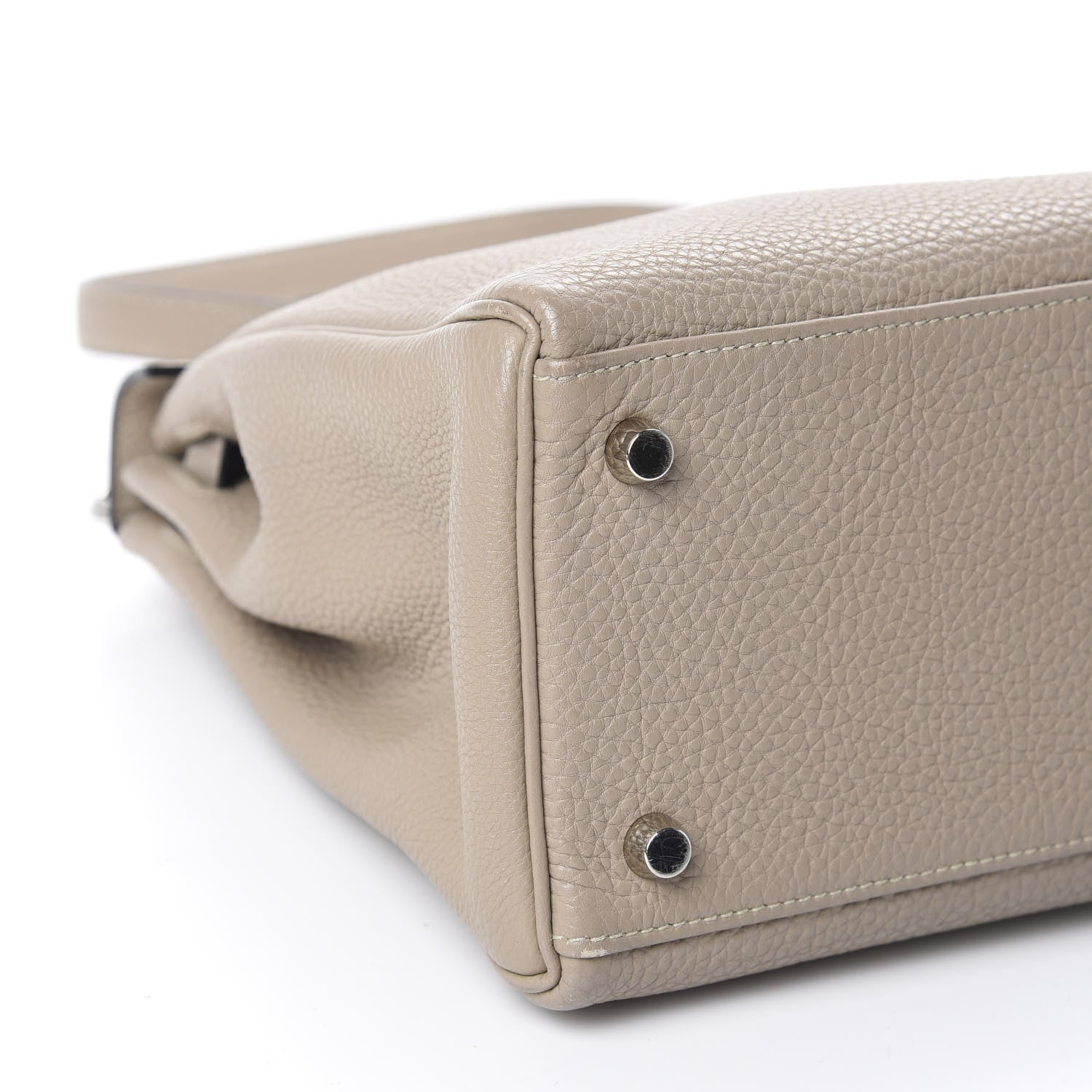 Hermes Togo Kelly Retourne 28 Gris Tourterelle 6 of 33