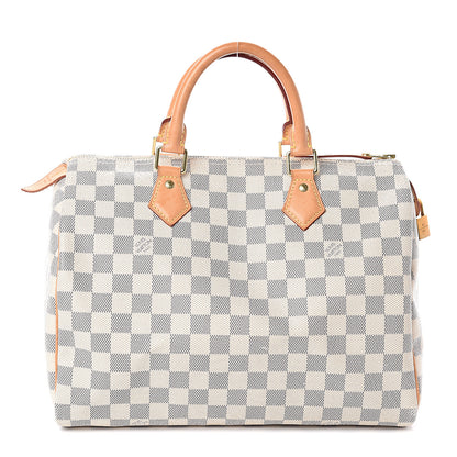 Louis Vuitton Damier Azur Speedy 30 1 of 8