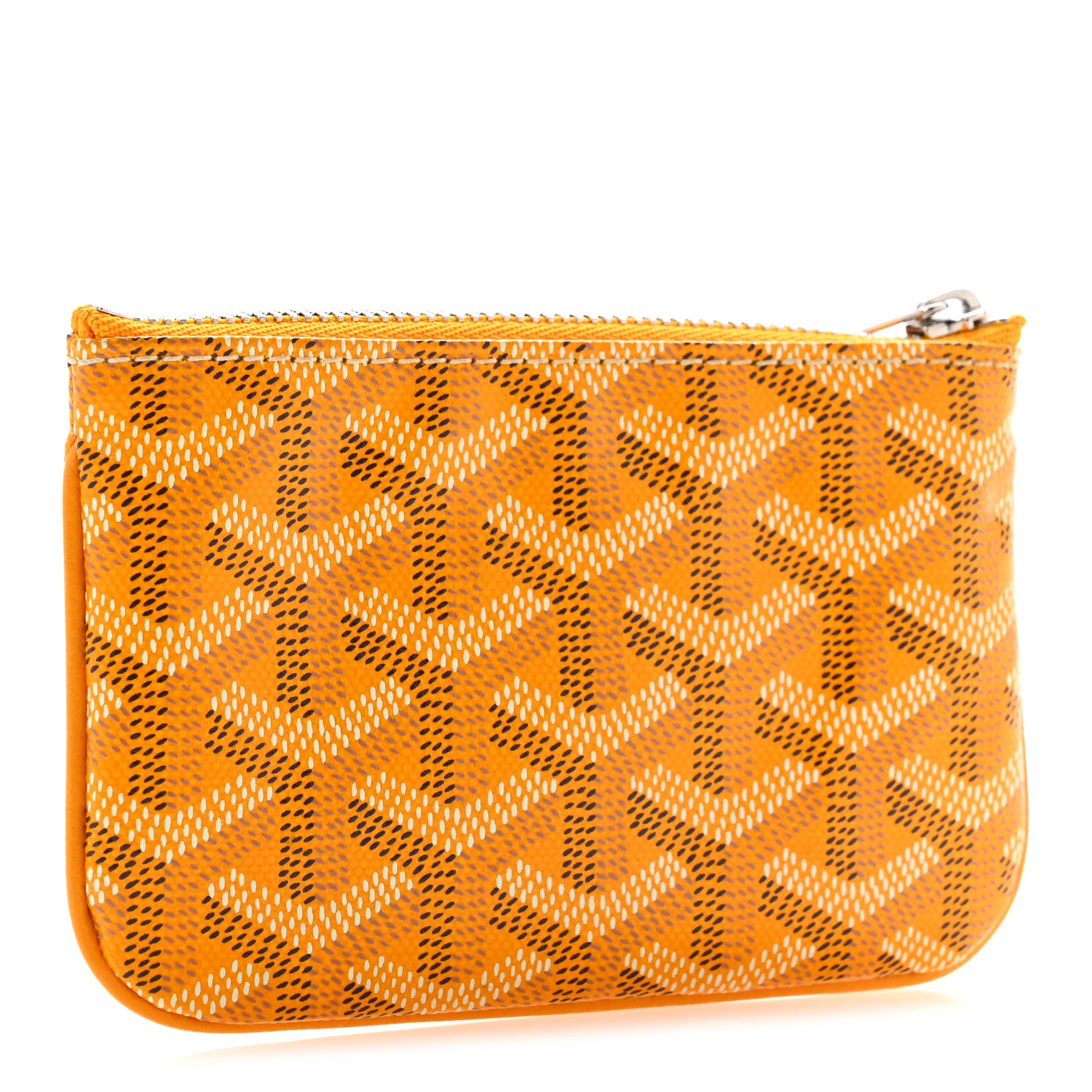 Goyard Goyardine Nano Senat Key Pouch Yellow 3 of 8