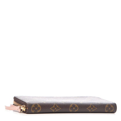 Louis Vuitton Monogram Clemence Wallet Rose Ballerine 4 of 7