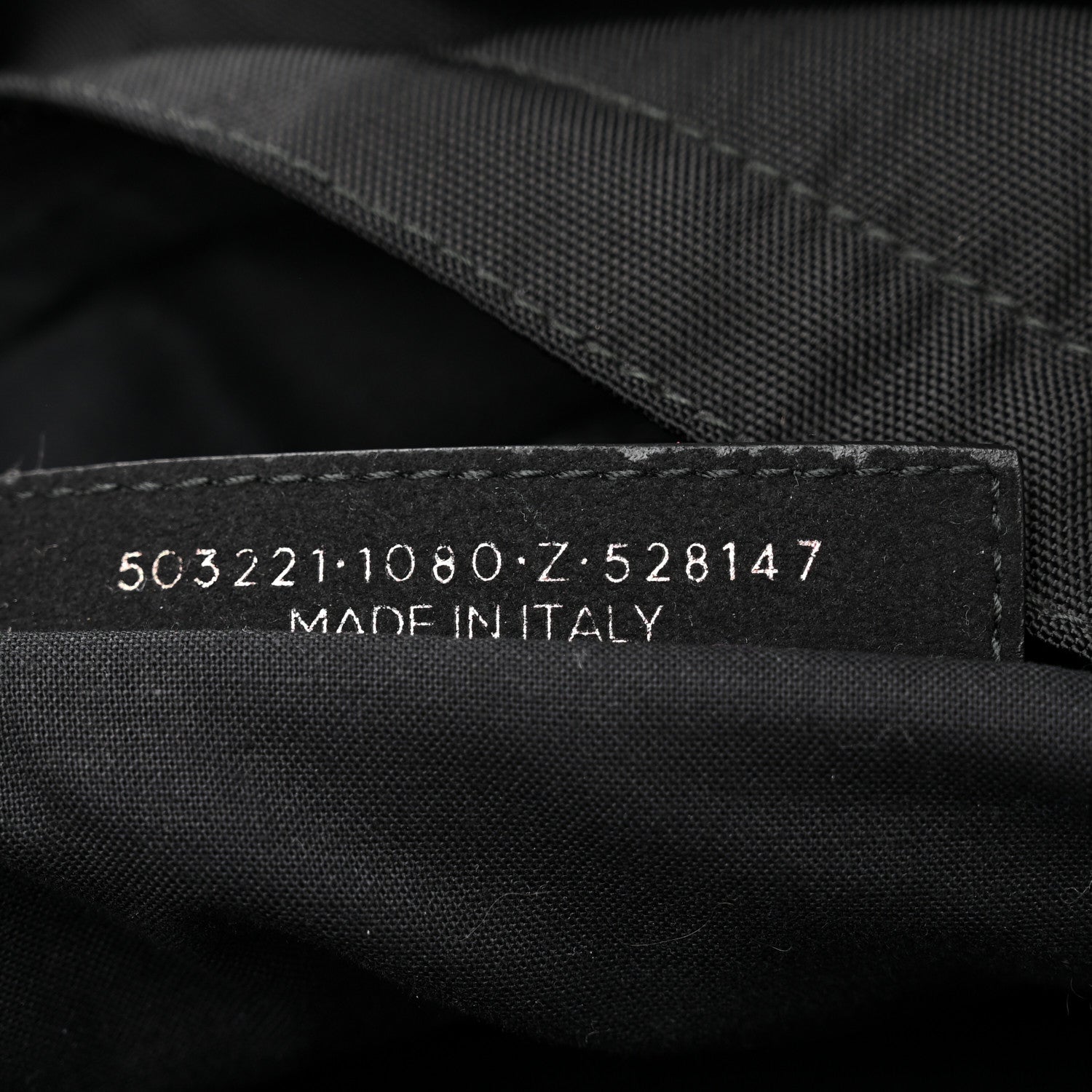 Balenciaga Nylon Milano Paris LA Embroidered Explorer Backpack Black 7 of 10