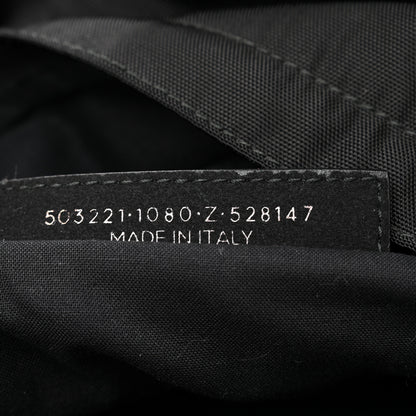 Balenciaga Nylon Milano Paris LA Embroidered Explorer Backpack Black 7 of 10