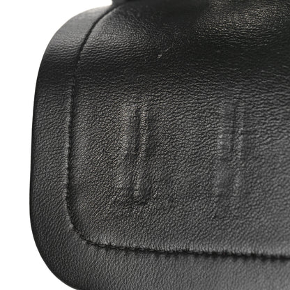 Chanel Lambskin Quilted Medium Double Flap Black 10 of 14