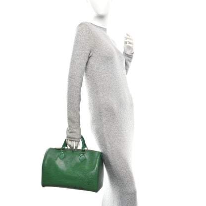 Louis Vuitton Epi Speedy 30 Borneo 2 of 11