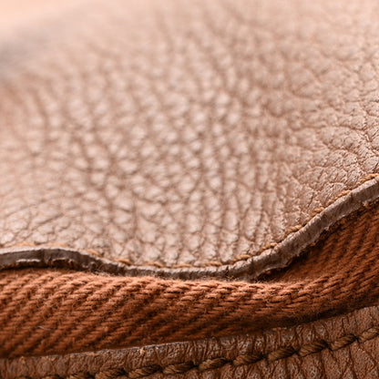 Saint Laurent Calfskin Canvas Large Muse Two Brown 14 of 17
