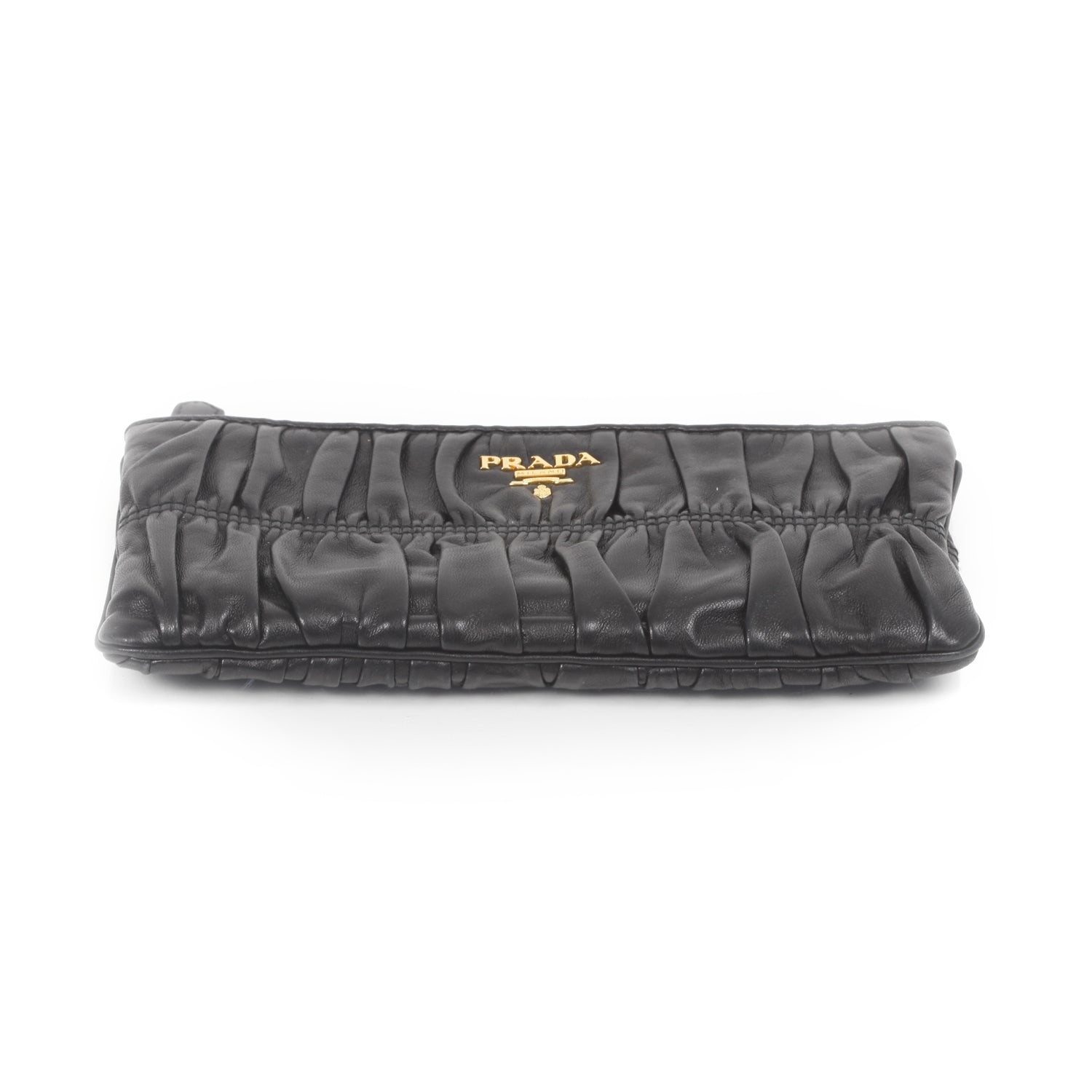 Prada Nappa Gaufre Pouch Nero Black 3 of 8