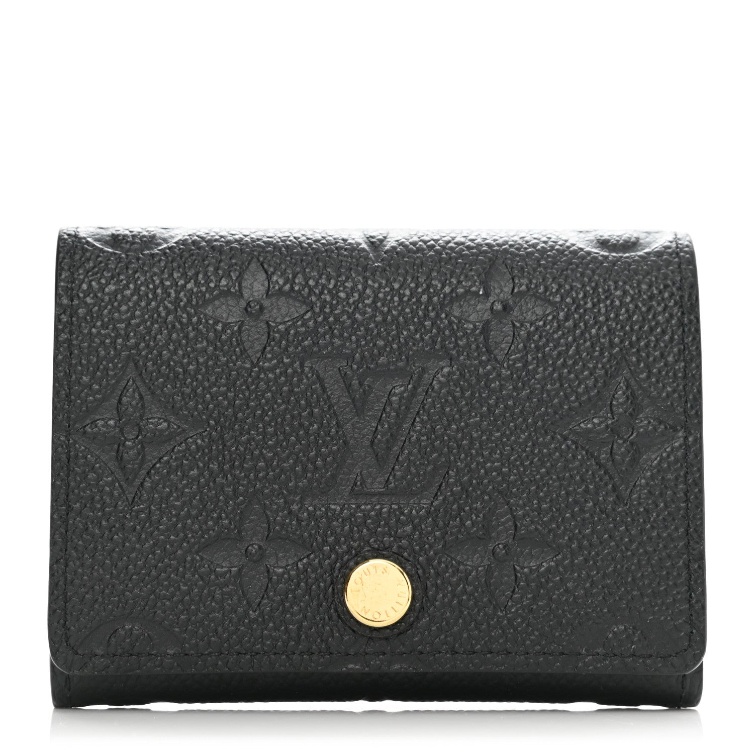 Louis Vuitton Empreinte Business Card Holder Black 1 of 7