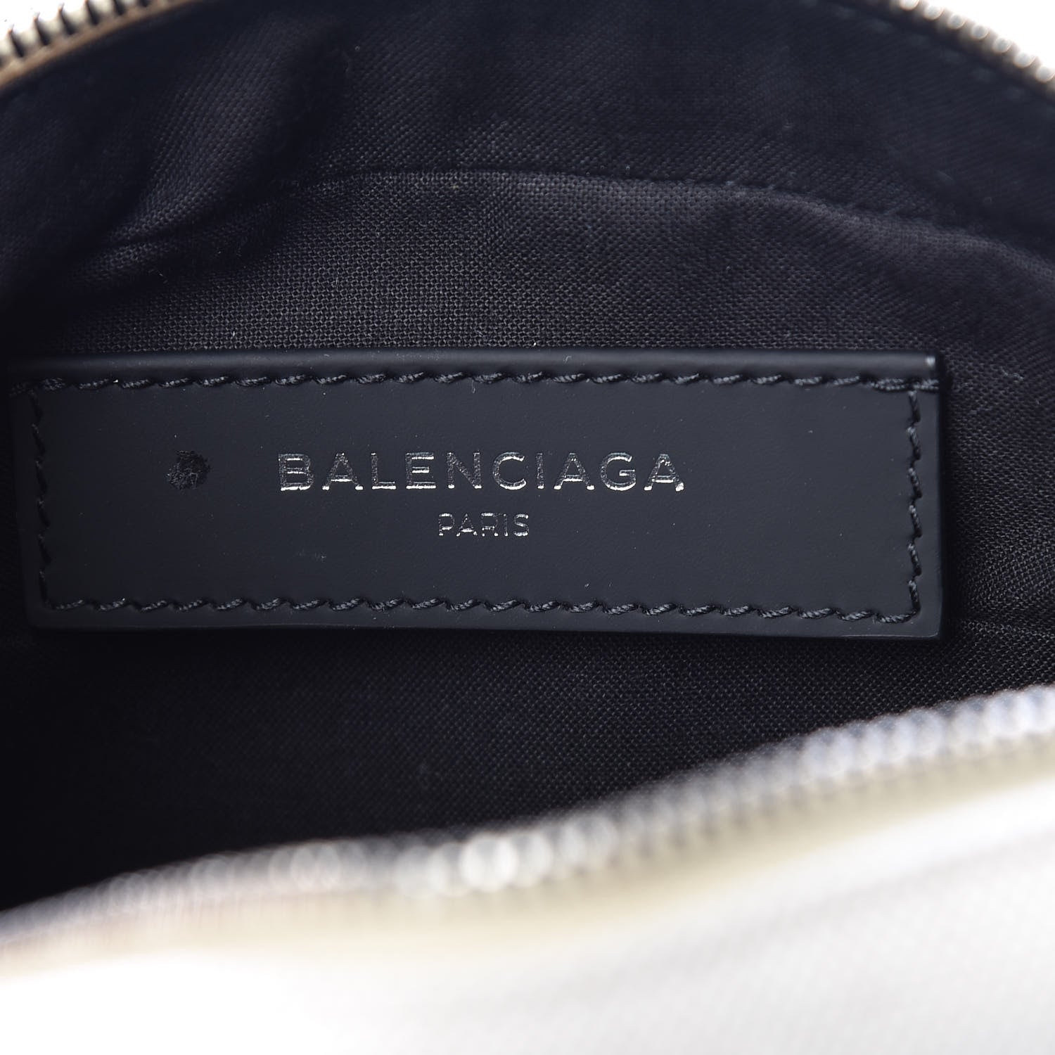 Balenciaga Cotton Canvas Calfskin Neo Lift Belt Bag Natural Black 8 of 10