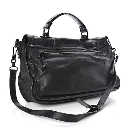 Proenza Schouler Lambskin Medium PS1 Satchel Black 3 of 12