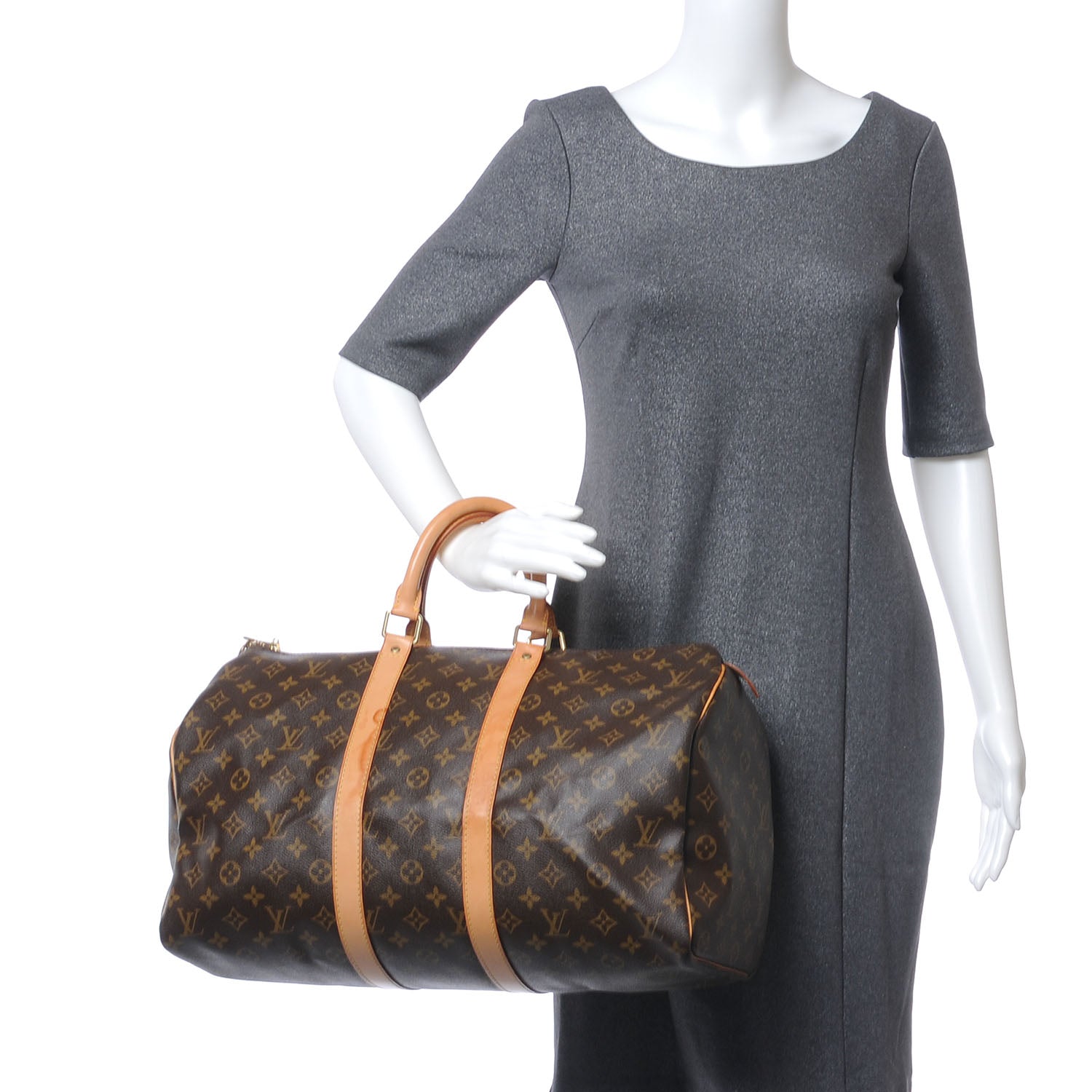Louis Vuitton Monogram Keepall 45 2 of 7