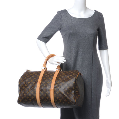 Louis Vuitton Monogram Keepall 45 2 of 7