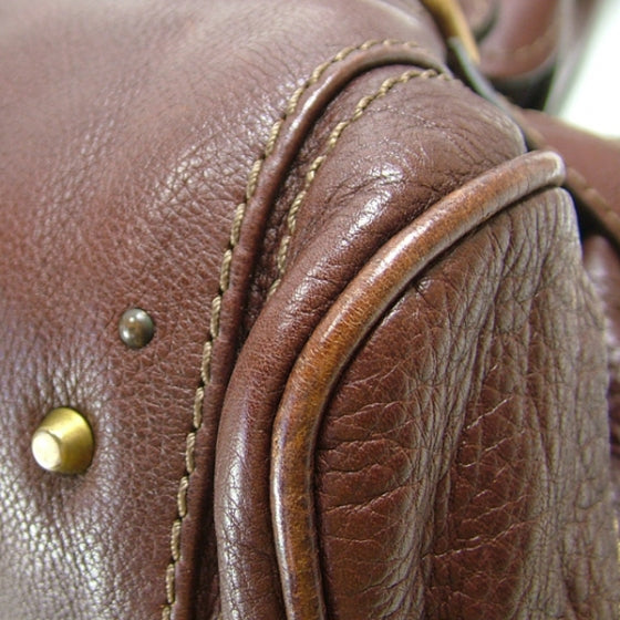 Chloe Leather Paddington Chocolat 7 of 12