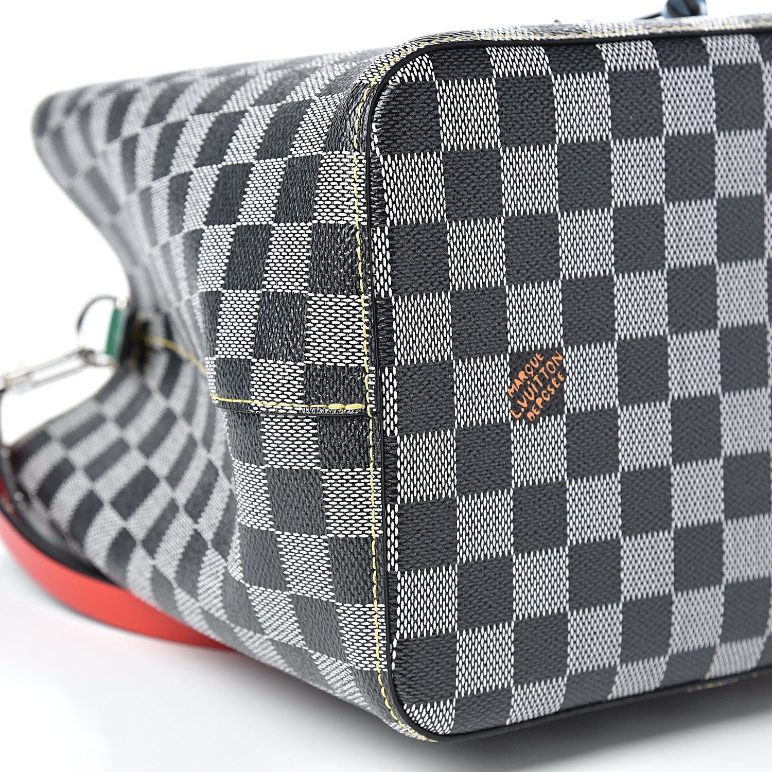 Louis Vuitton Damier Neonoe Black White 9 of 10