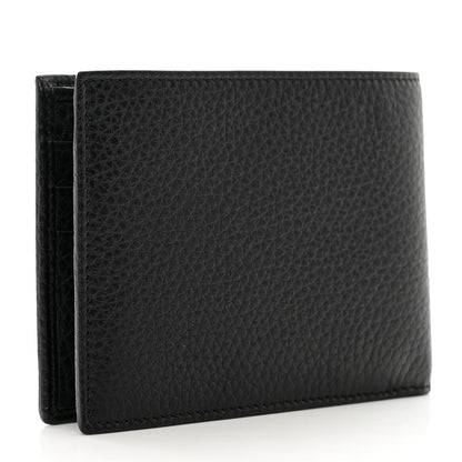 Gucci Dollar Calfskin Bi-Fold Wallet Black 3 of 8