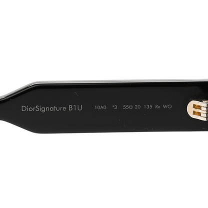 Christian Dior Acetate DiorSignature B1U Butterfly Sunglasses Black 6 of 7