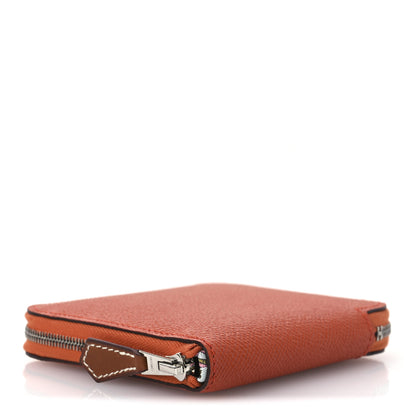 Hermes Epsom Silk'In Compact Wallet Terre Battue 4 of 8