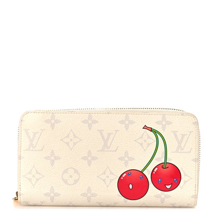 Louis Vuitton LV X TM Monogram Cerises Zippy Wallet White 1 of 6