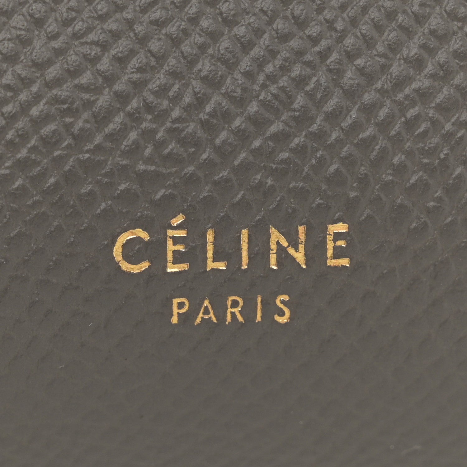 Celine Grained Calfskin Mini Belt Bag Grey 6 of 9