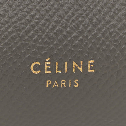 Celine Grained Calfskin Mini Belt Bag Grey 6 of 9