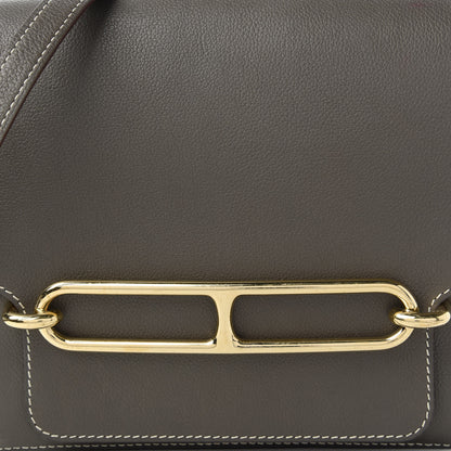 Hermes Evercolor Sac Roulis 23 Etain 10 of 12