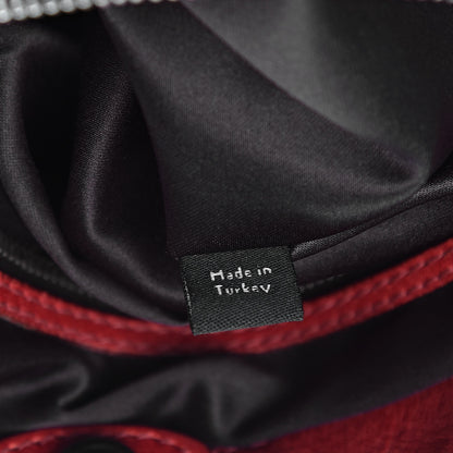 Miu Miu Nappa Matelasse Tote Fuoco 7 of 16