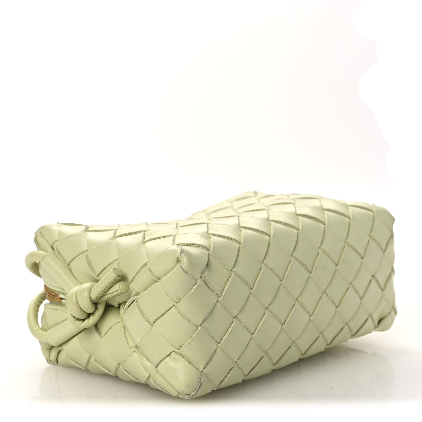 Nappa Intrecciato Mini Loop Camera Bag Zest