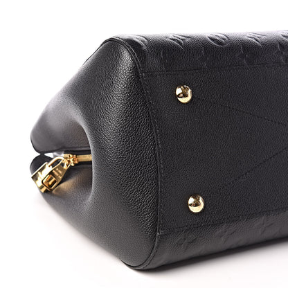 Louis Vuitton Empreinte Montaigne GM Black 9 of 10