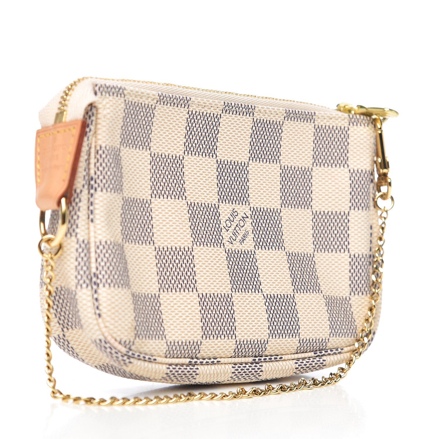 Louis Vuitton Damier Azur Mini Pochette Accessories 3 of 7