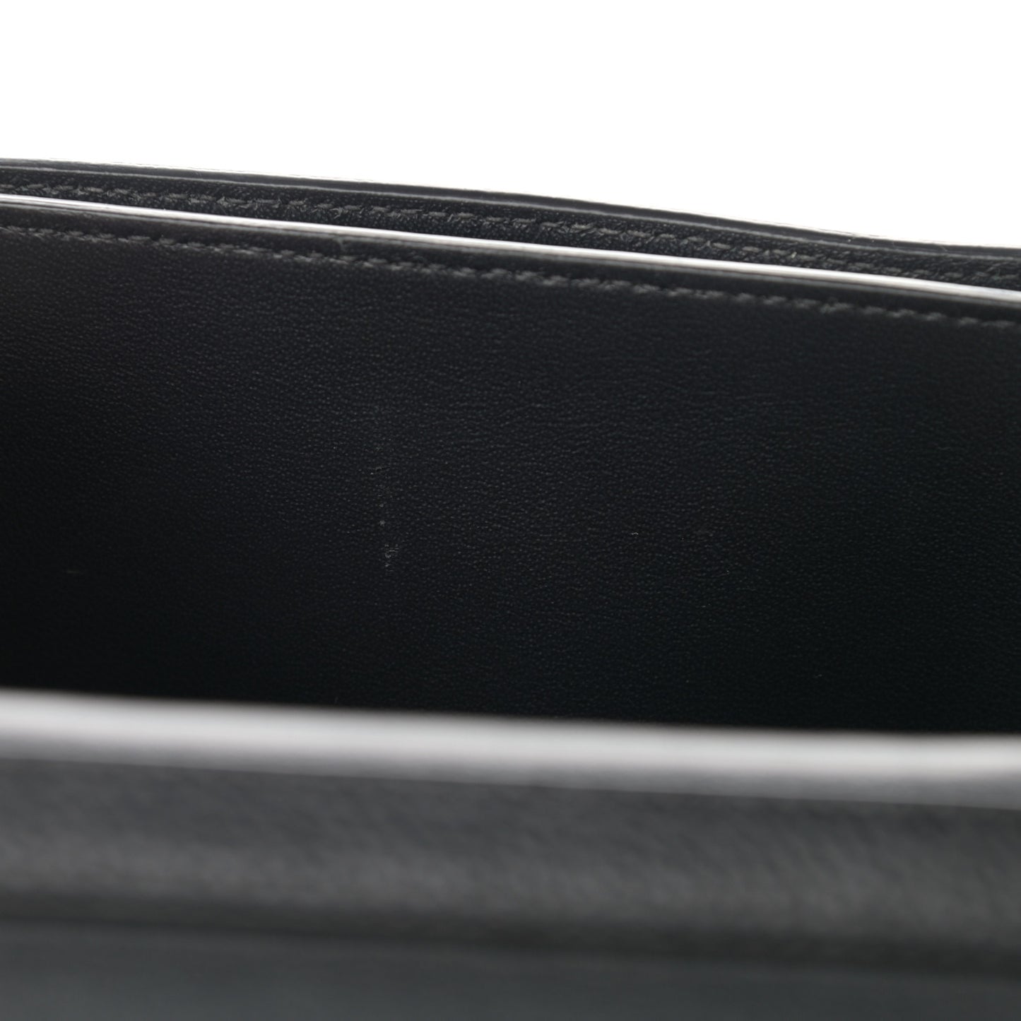 Grained Calfskin Trifolio Flap Bag Dune Bone