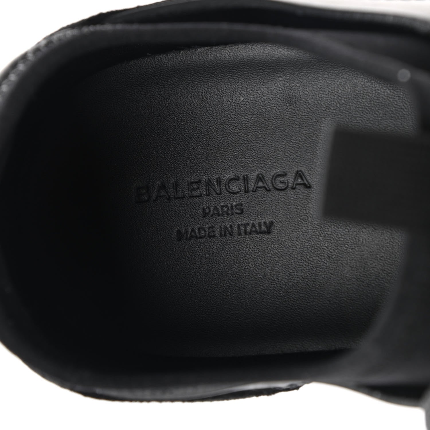 Balenciaga Mesh Calfskin Neoprene Suede Womens Race Runner Sneakers 37 Black 7 of 11