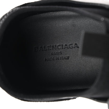 Balenciaga Mesh Calfskin Neoprene Suede Womens Race Runner Sneakers 37 Black 7 of 11