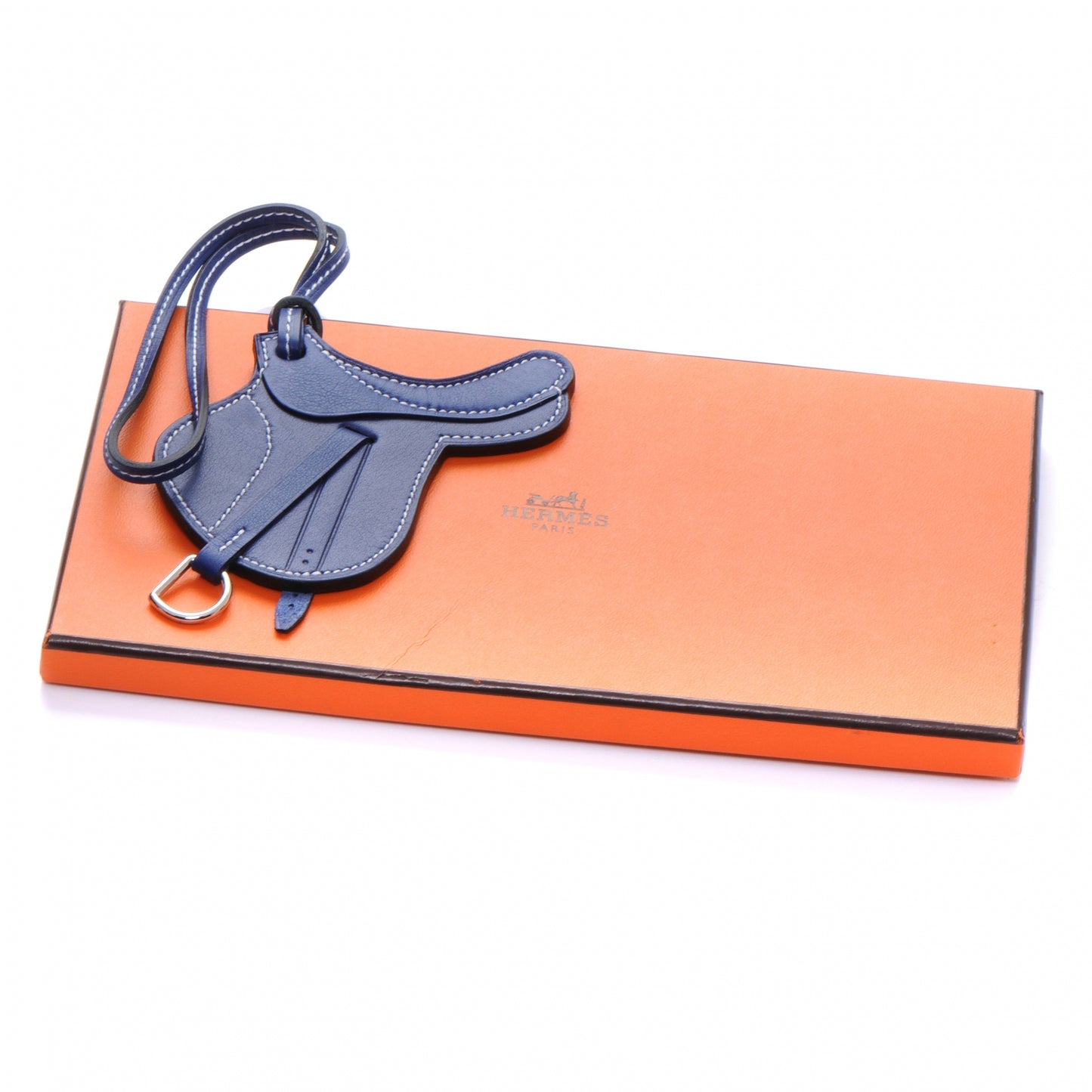 Swift Paddock Selle Horse Saddle Bag Charm Bleu Saphir