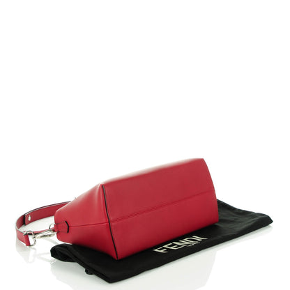 Fendi Vitello Dolce Marmol Large By The Way Boston Bag Ciliegia 4 of 7