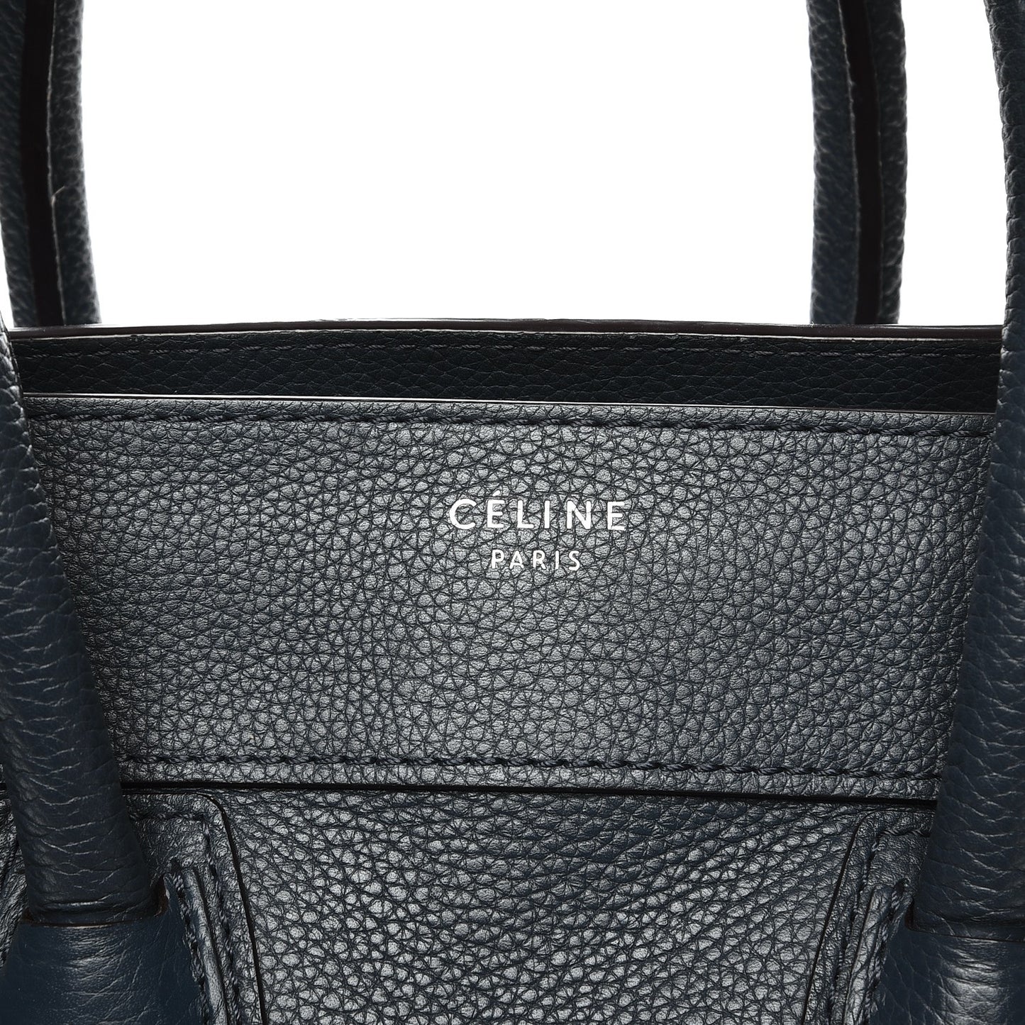Drummed Calfskin Mini Luggage Orage
