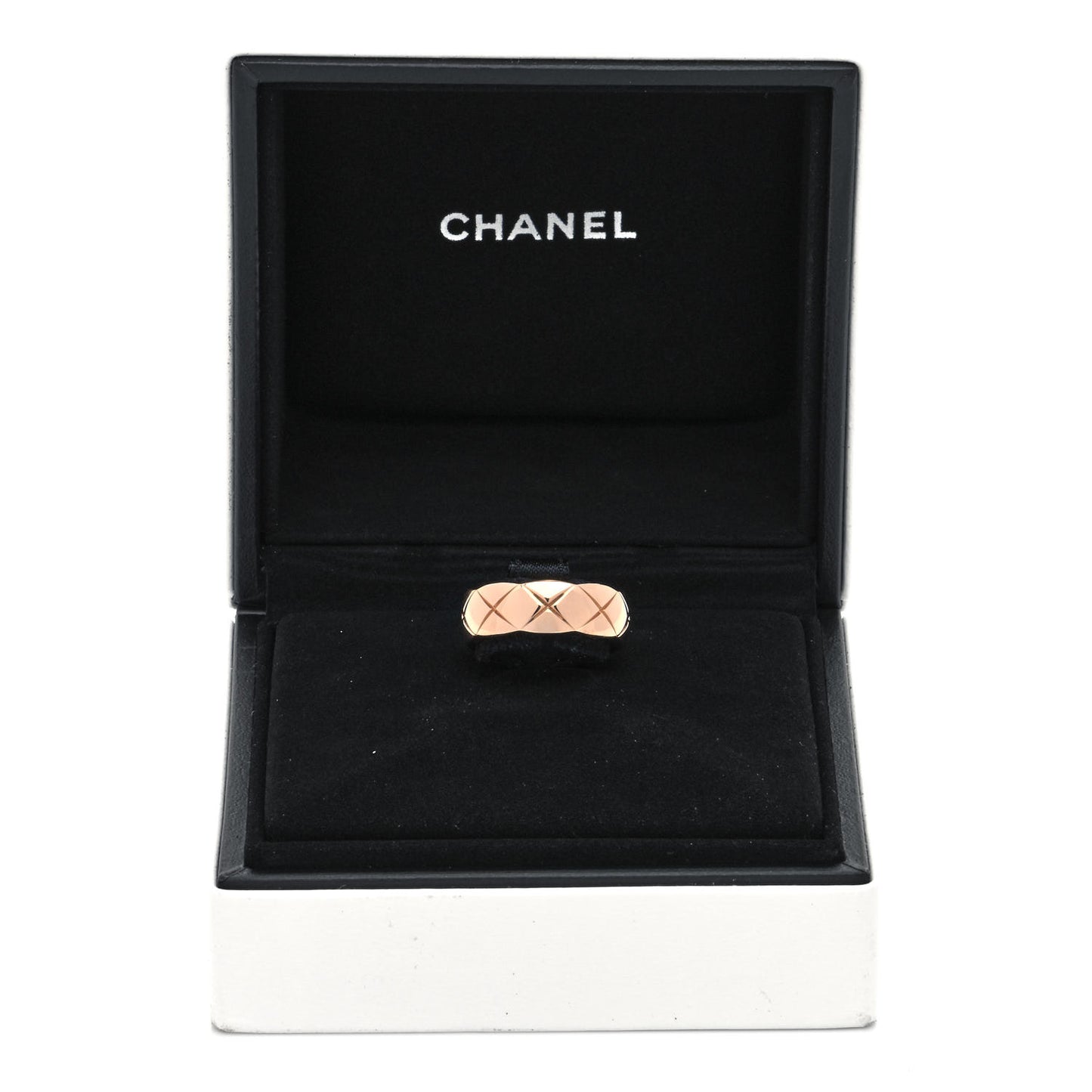 18K Beige Gold Small Coco Crush Ring 51 5.75