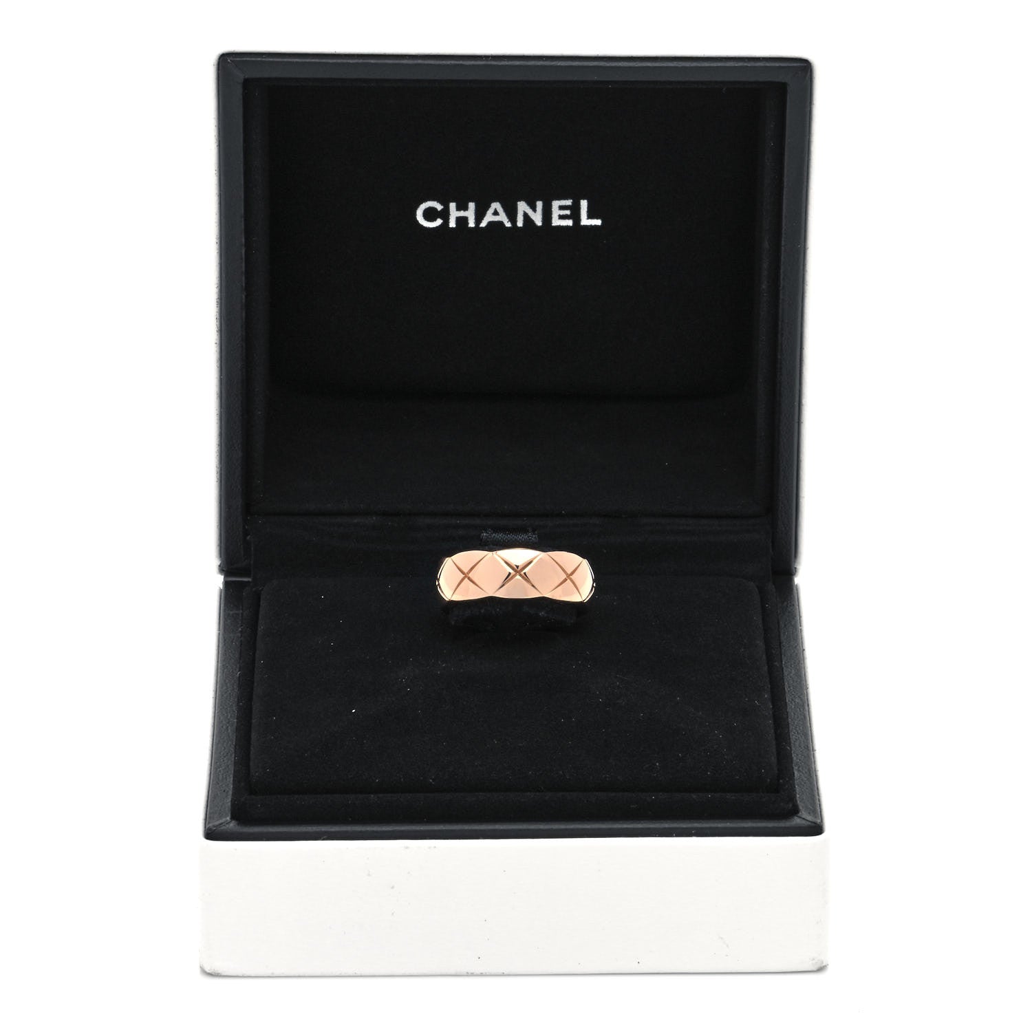 Chanel 18K Beige Gold Small Coco Crush Ring 51 5.75 5 of 5