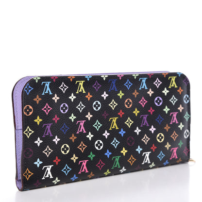 Louis Vuitton Monogram Multicolor Insolite Wallet Black Violet 3 of 10