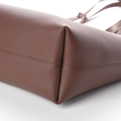 Saint Laurent Calfskin Large Shopping Tote Old Brandy 10 of 10