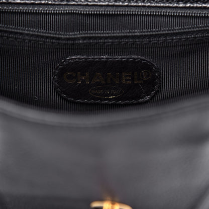 Chanel Caviar CC Backpack Black 6 of 10