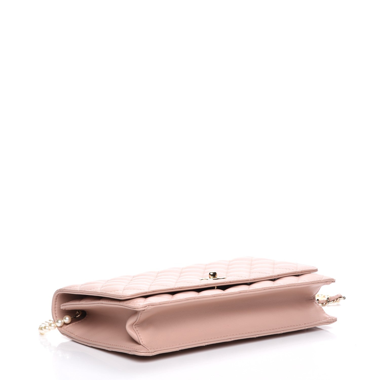 Chanel Lambskin Quilted Fantasy Pearl Flap Nude 5 of 9