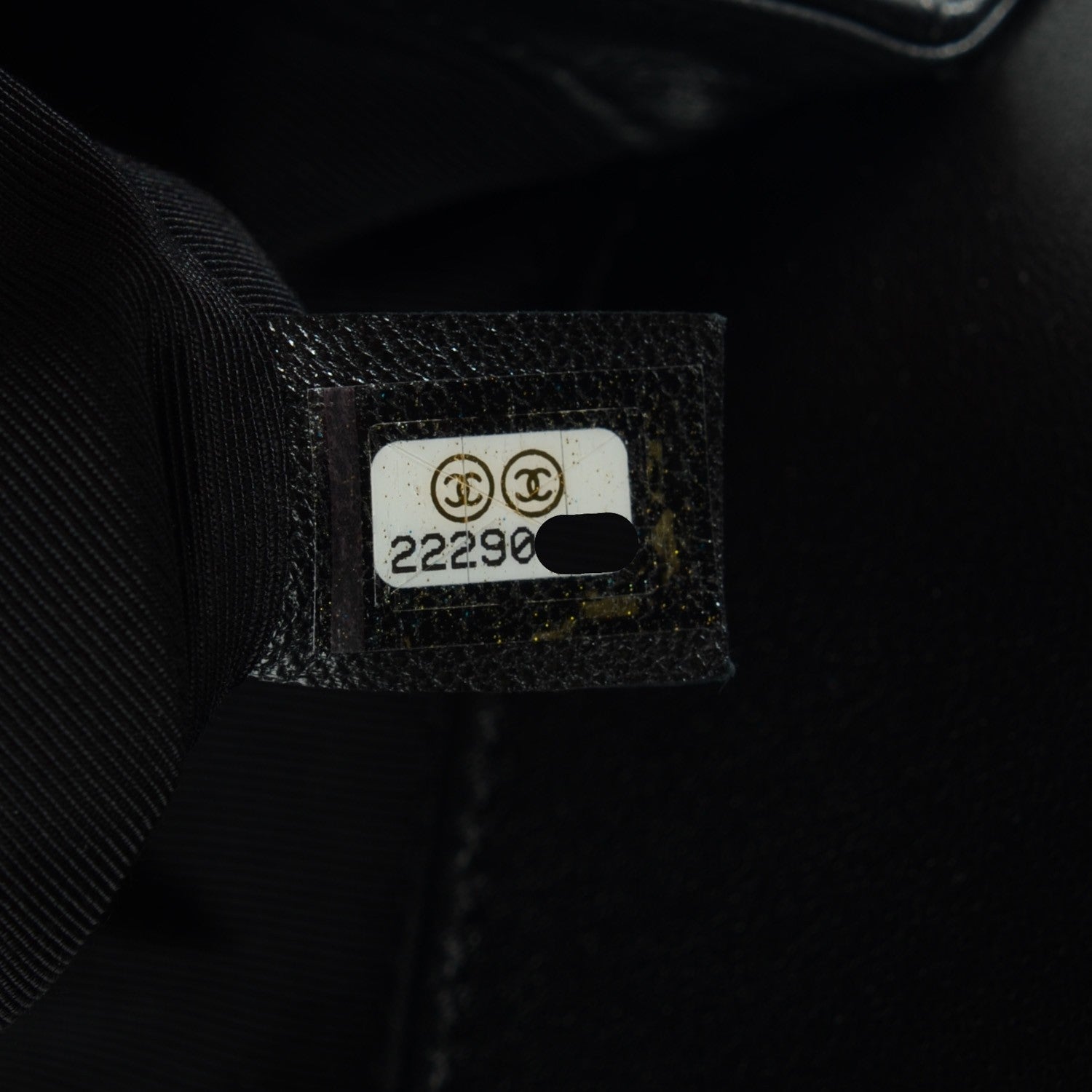 Chanel Lambskin Quilted Medium Boy Flap Black 8 of 9